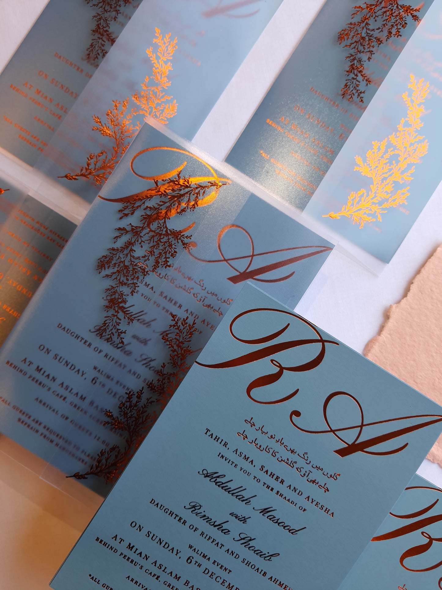 Rose gold Embellishment