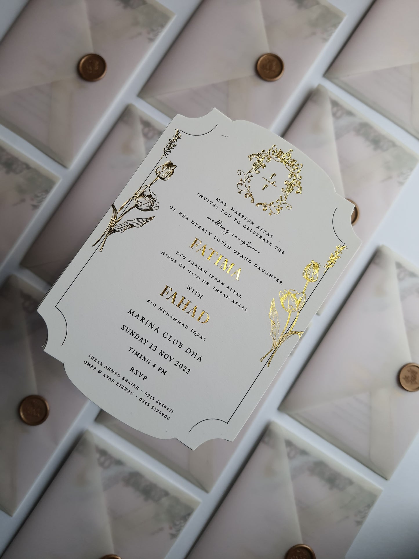 Transparent Envelope invite