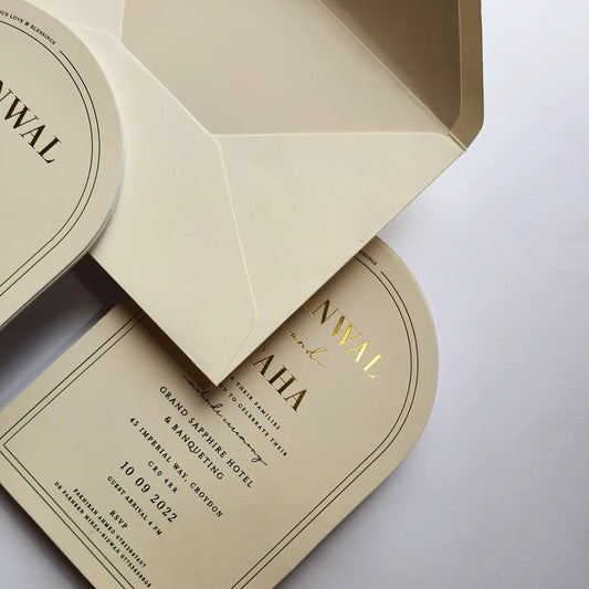 Elegant typography invite 2