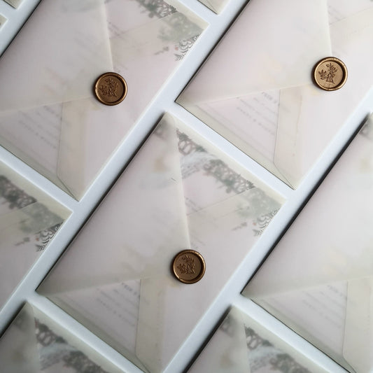 Transparent Envelope invite